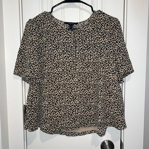 Leopard Print Top